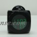 LED Alarm Clock, Black Alarm Clock Multi-function Digital LCD Voice Talking LED Projection Temperature   